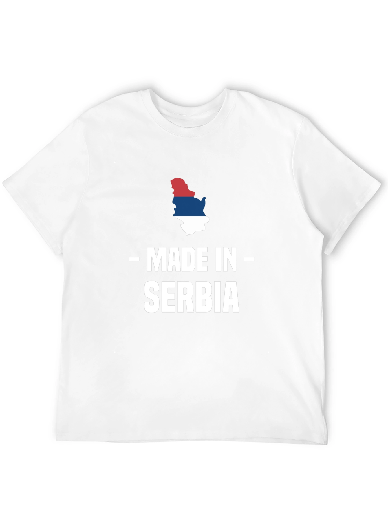Made in Serbia T-Shirt Black Crew Neck