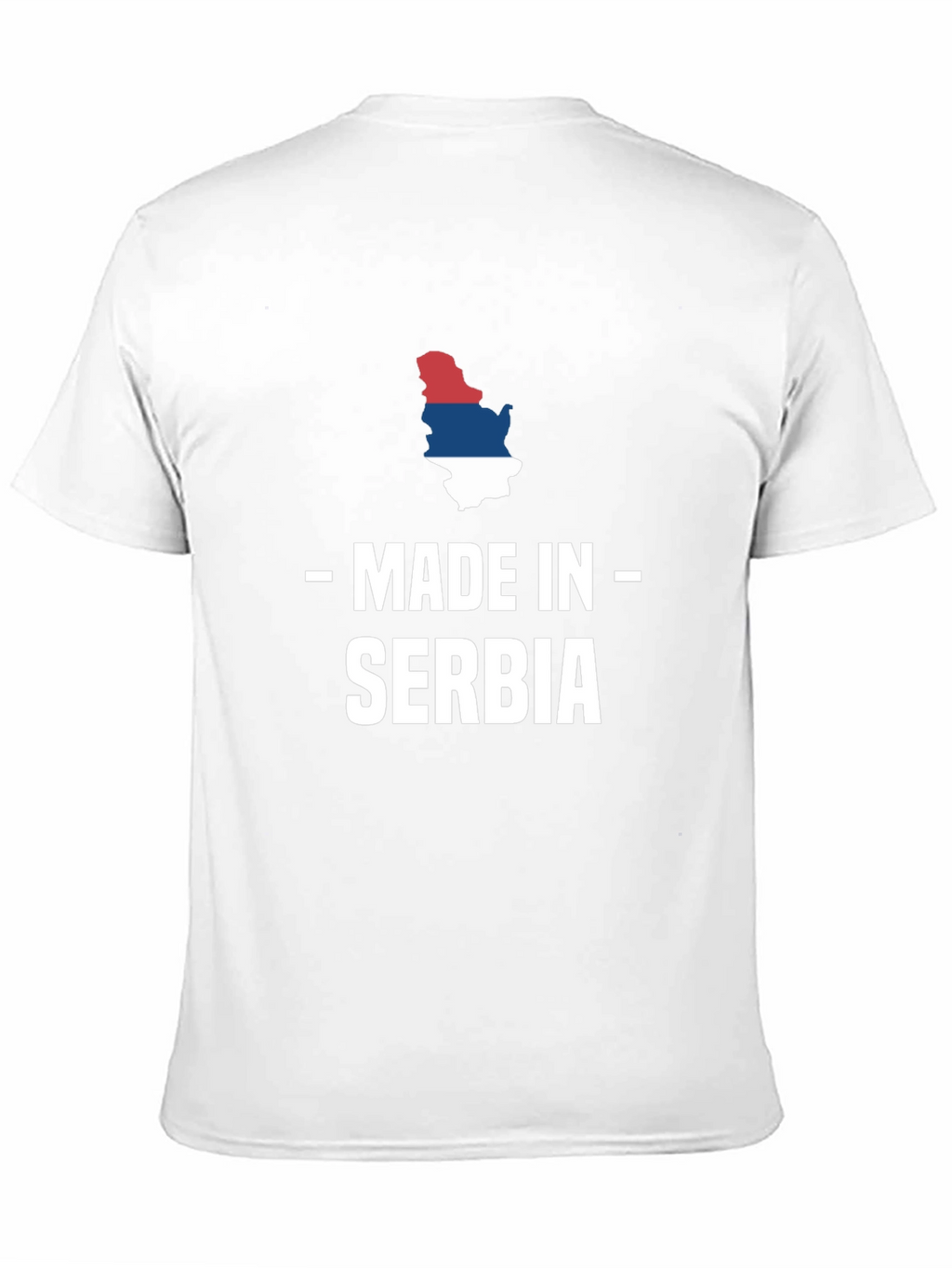 Made in Serbia T-Shirt Black Crew Neck