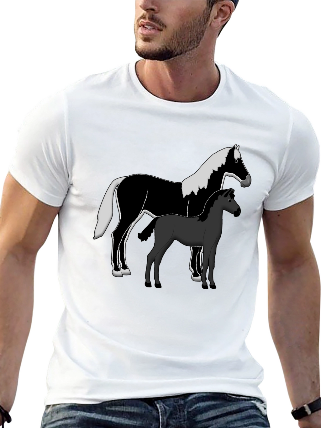 Horse Graphic T-Shirt