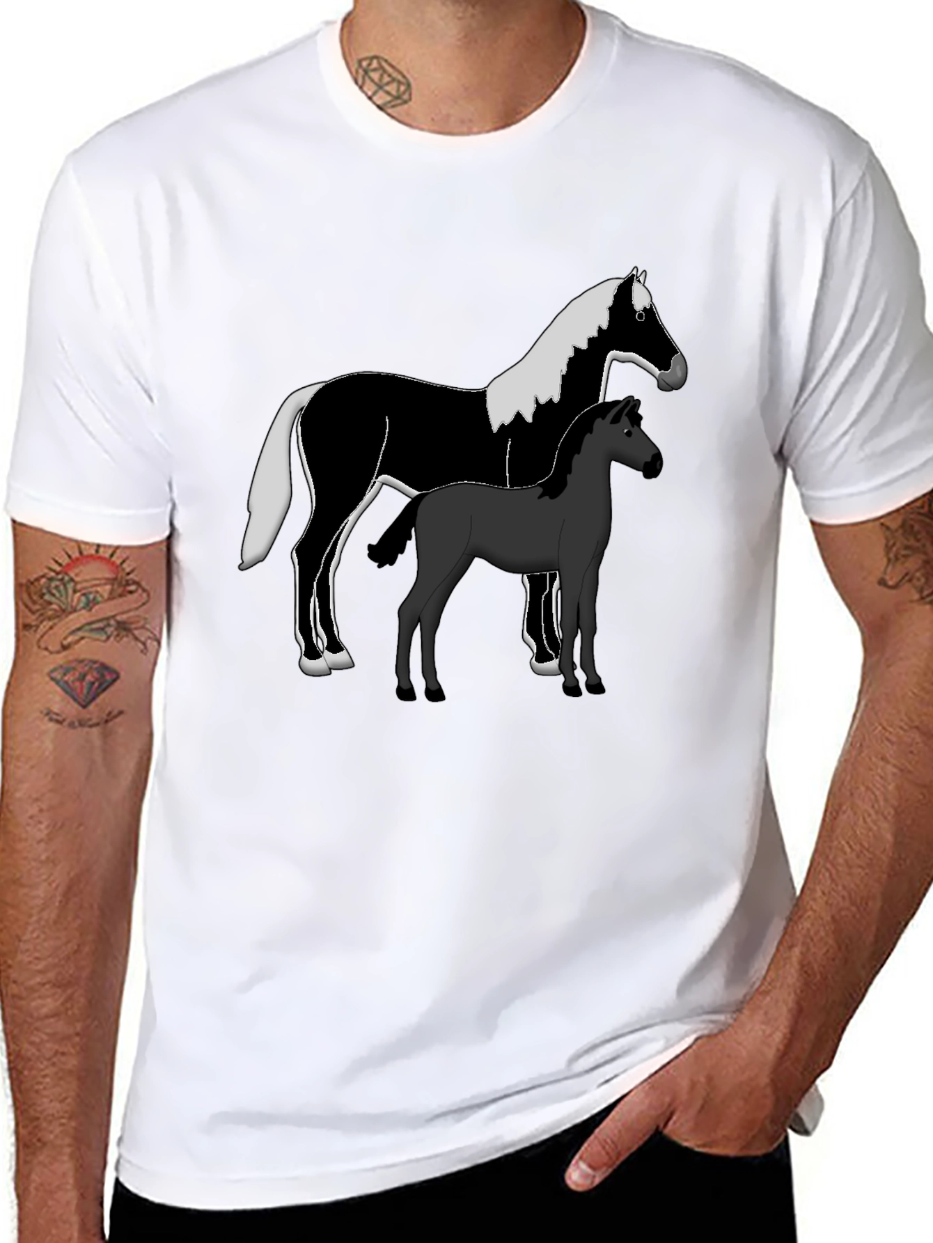 Horse Graphic T-Shirt