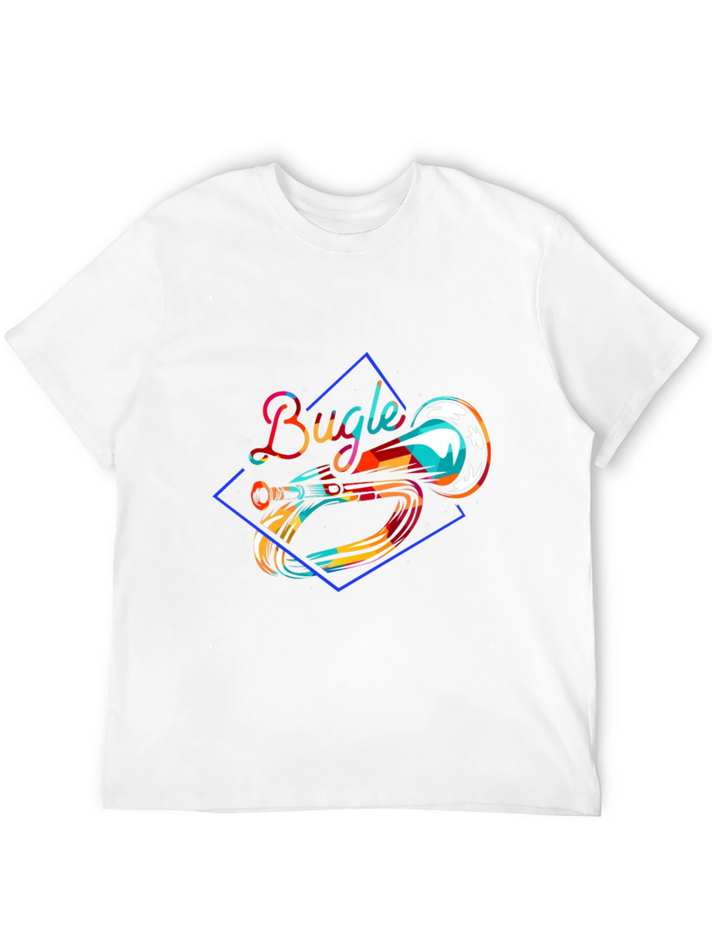 Bugle Graphic T-Shirt - Unique Music Design