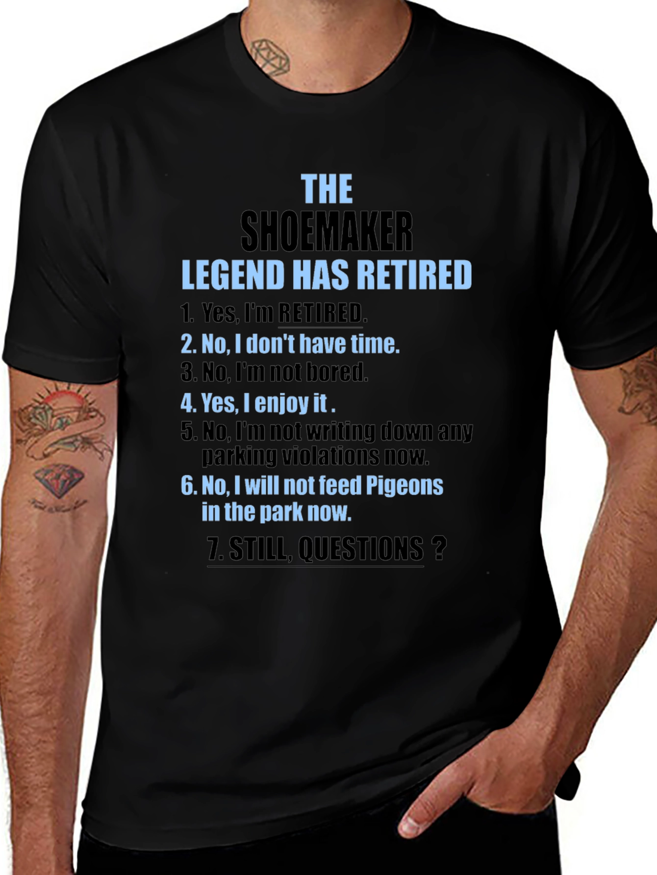 Retired Shoemaker Legend T-Shirt