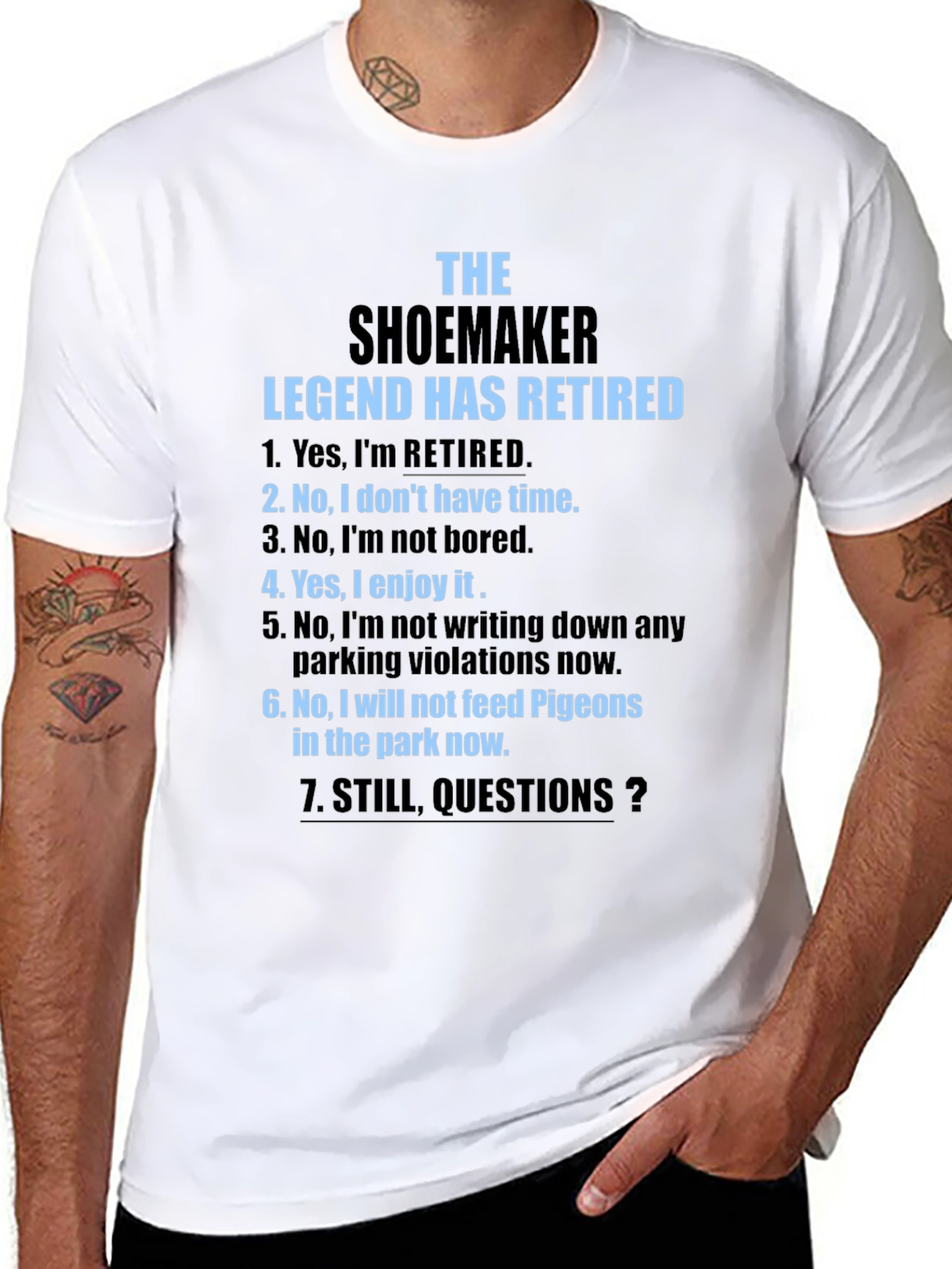 Retired Shoemaker Legend T-Shirt
