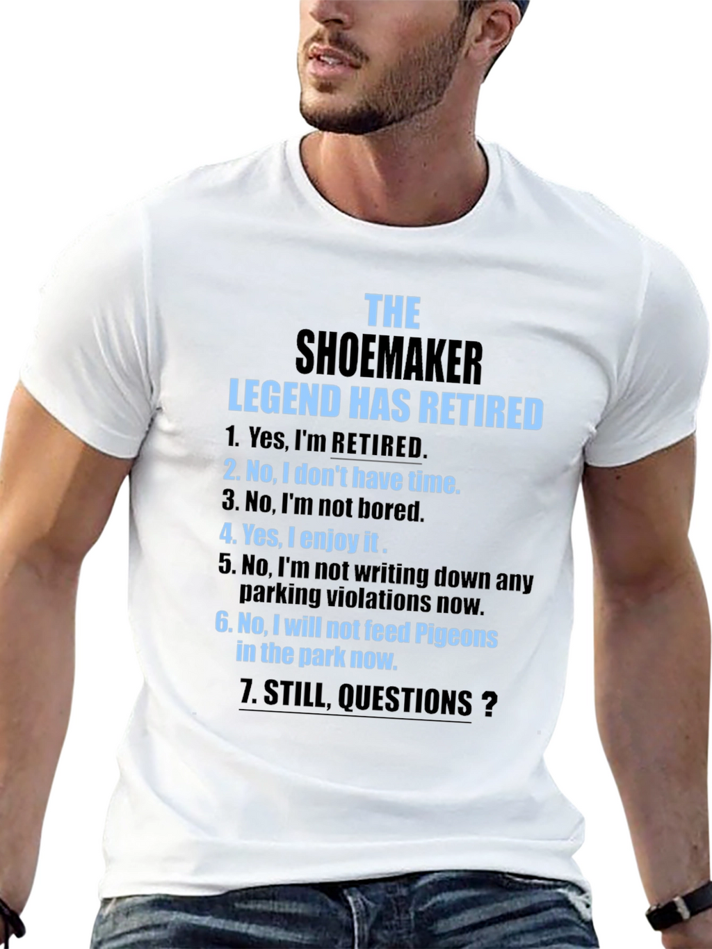 Retired Shoemaker Legend T-Shirt