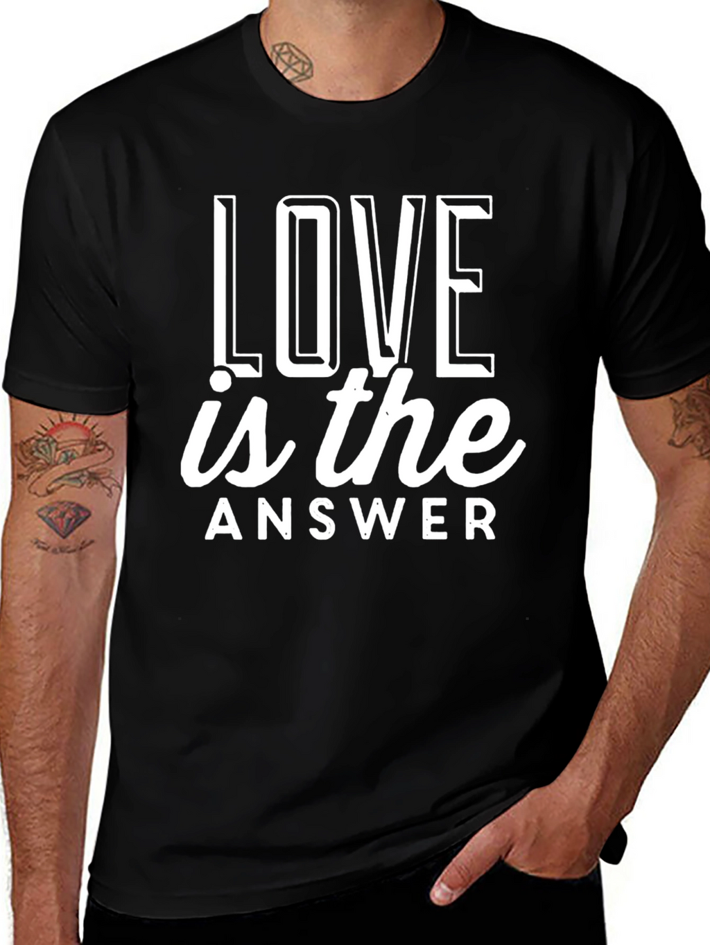 Love is the Answer Graphic T-Shirt