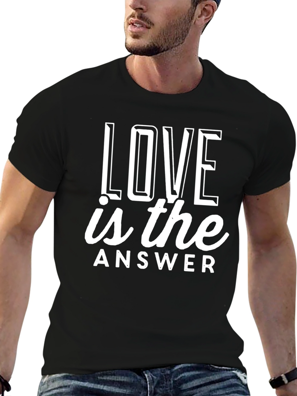 Love is the Answer Graphic T-Shirt