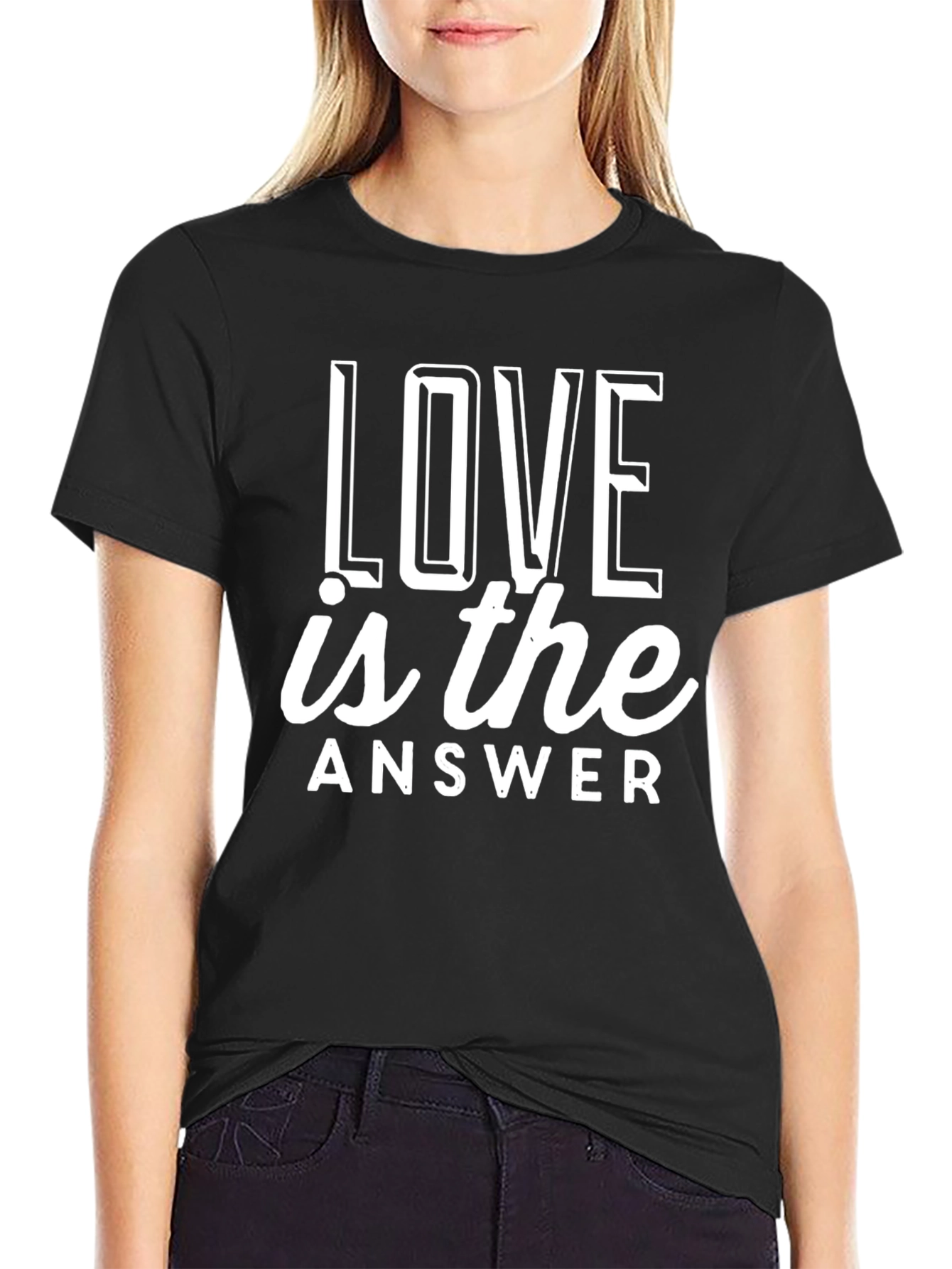 Love is the Answer Graphic T-Shirt