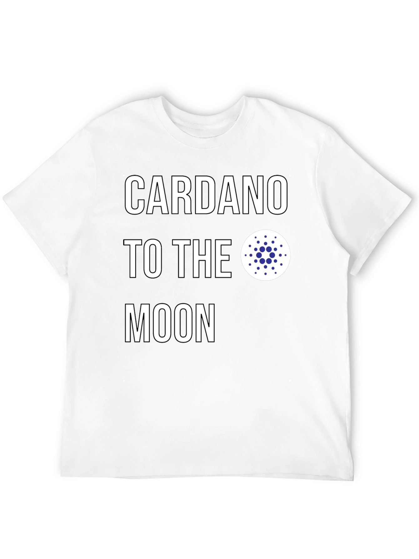 Cardano To The Moon Crypto T-Shirt