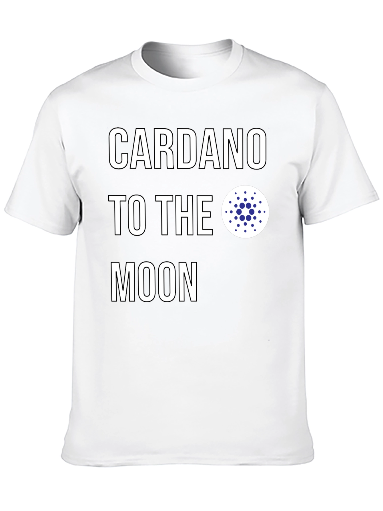 Cardano To The Moon Crypto T-Shirt