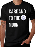Cardano To The Moon Crypto T-Shirt