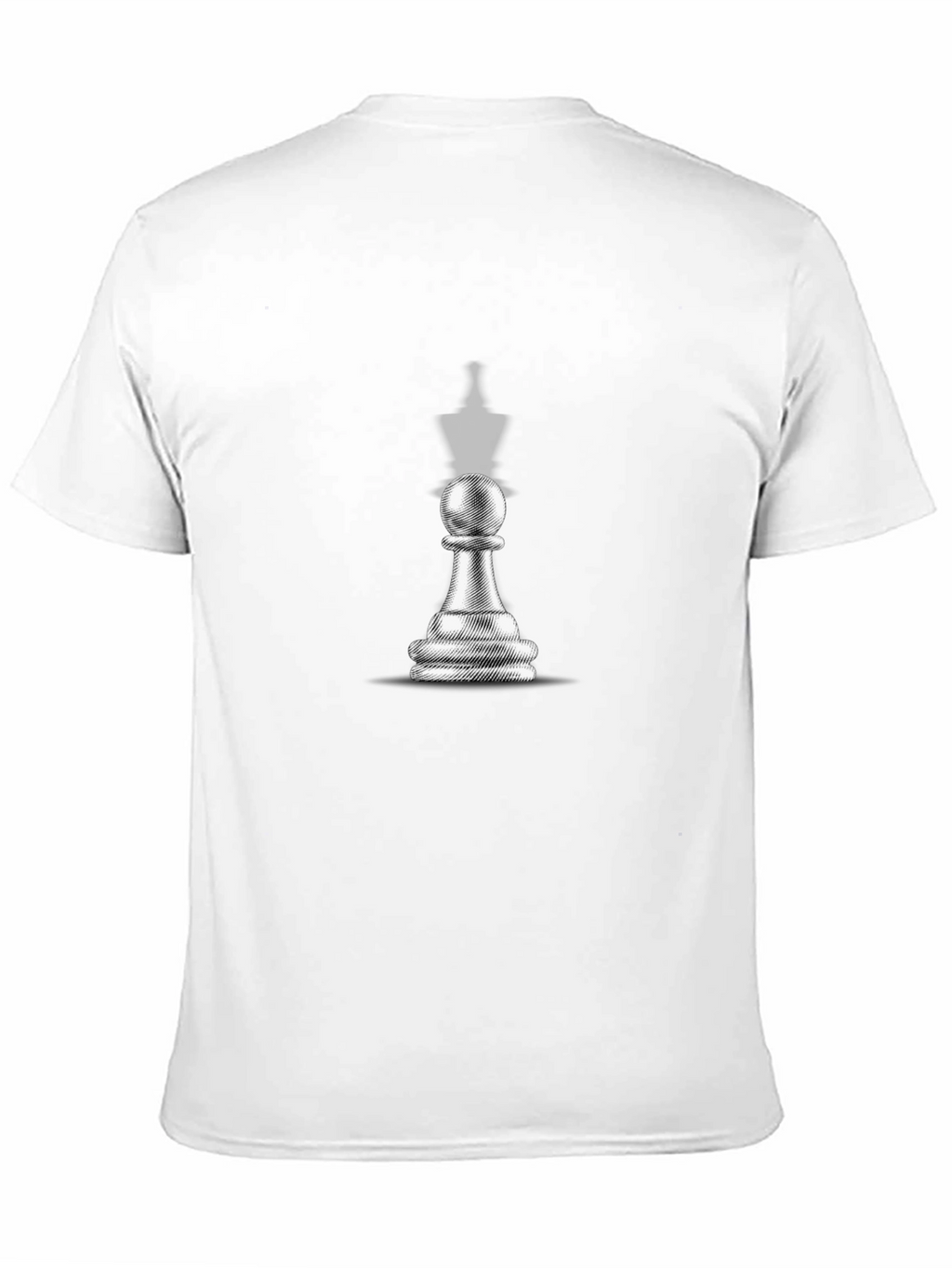 Chess Pawn Graphic Tee - Classic Game Style