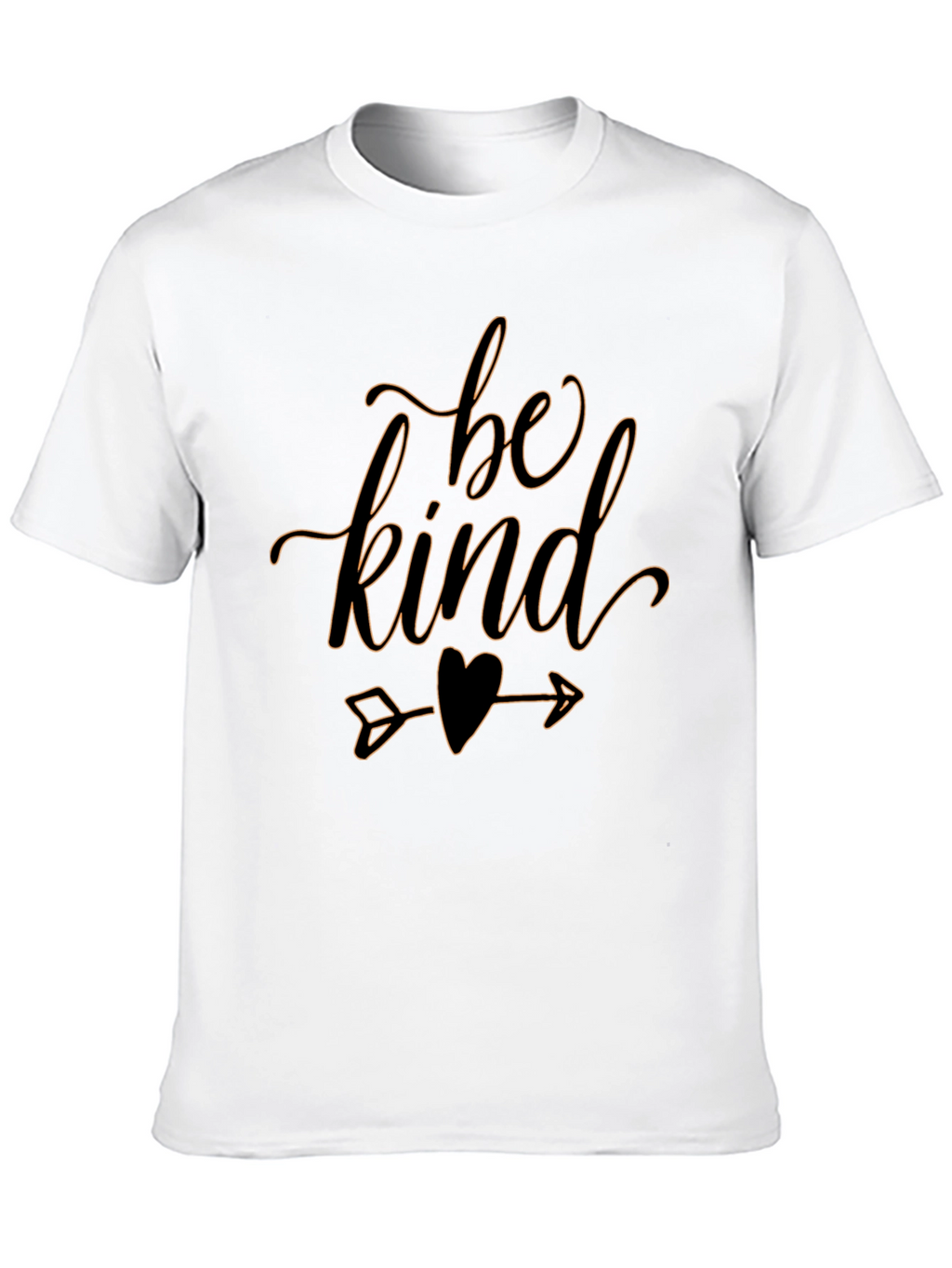 Be Kind Graphic Tee - Black Casual T-Shirt