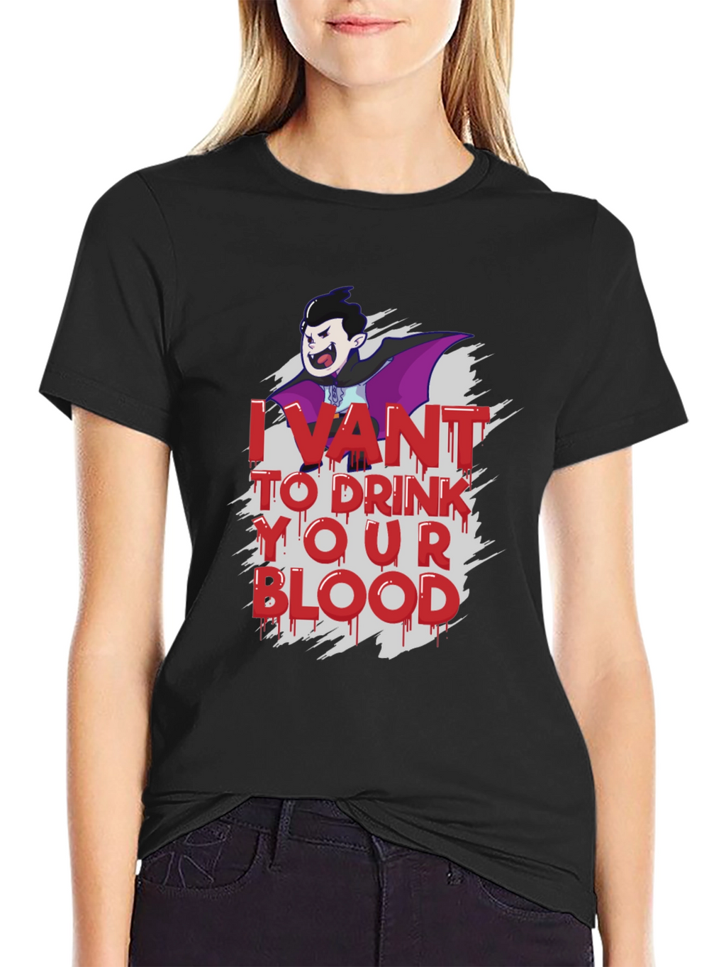 Vampire Blood T-Shirt - Halloween Graphic Tee