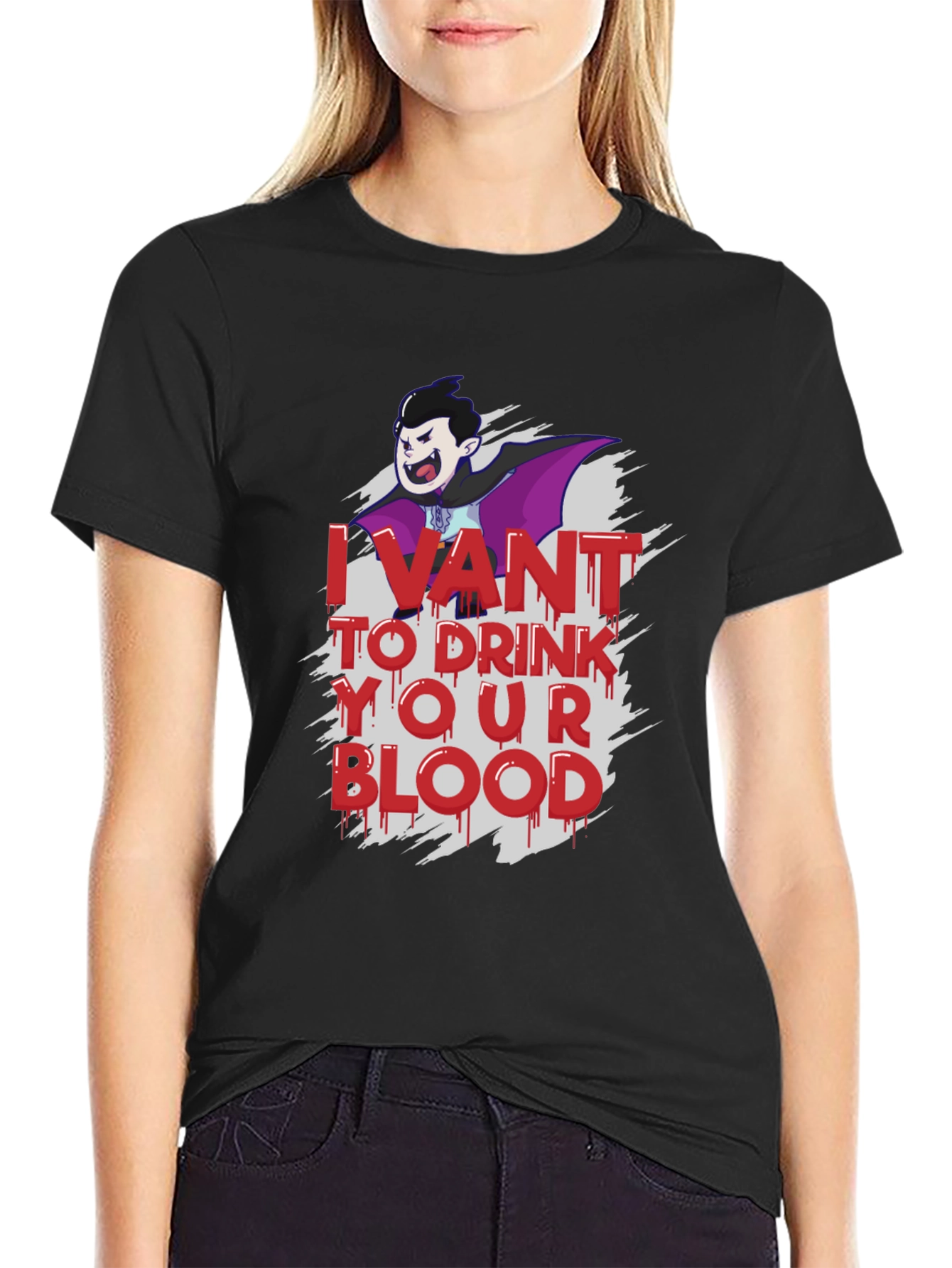 Vampire Blood T-Shirt - Halloween Graphic Tee