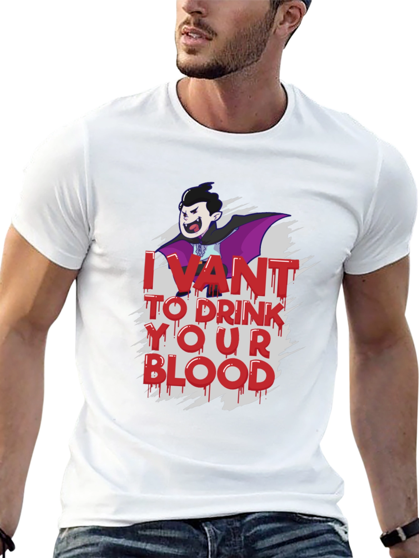 Vampire Blood T-Shirt - Halloween Graphic Tee