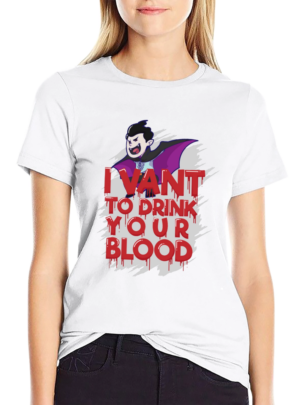 Vampire Blood T-Shirt - Halloween Graphic Tee