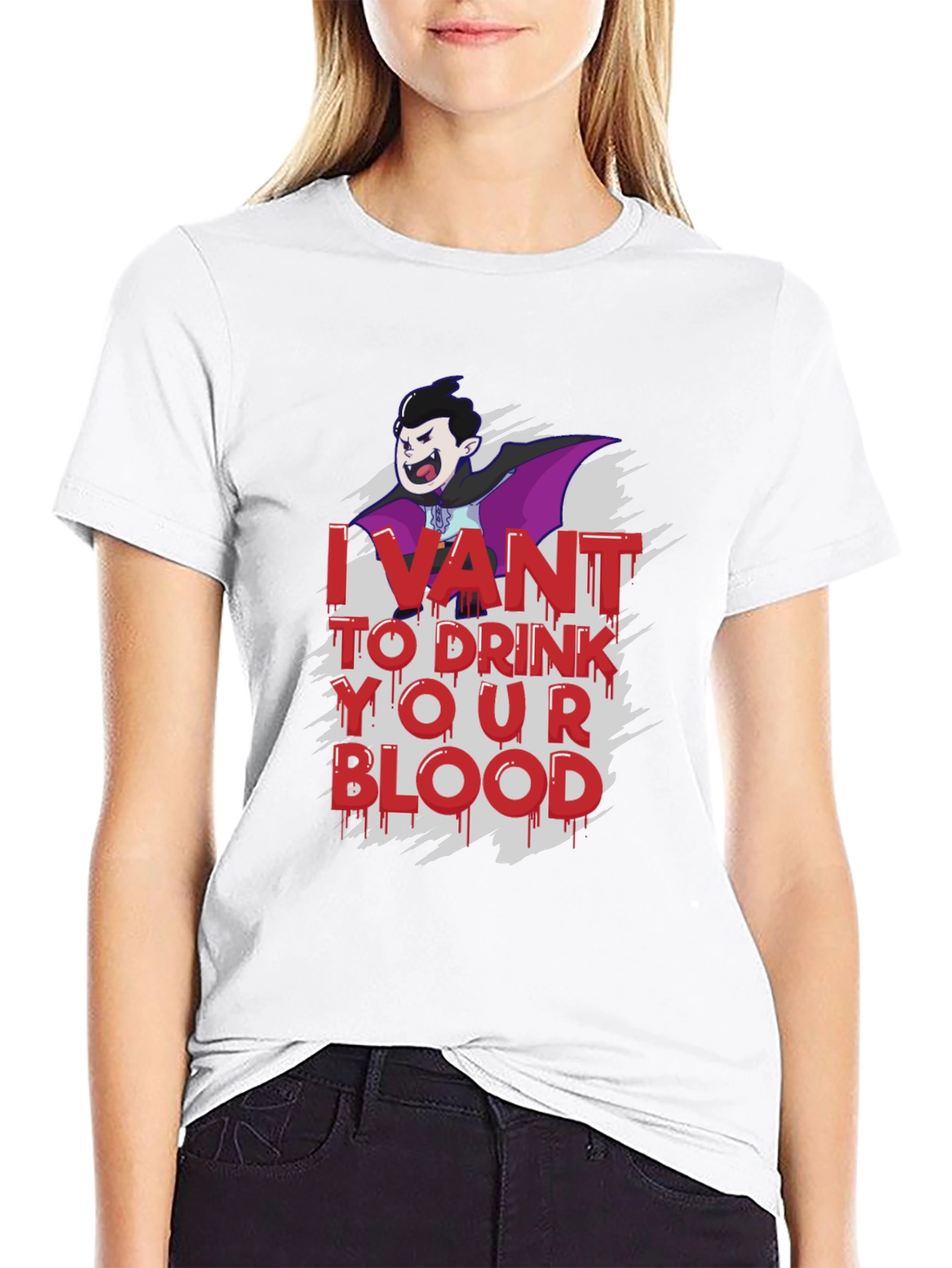 Vampire Blood T-Shirt - Halloween Graphic Tee