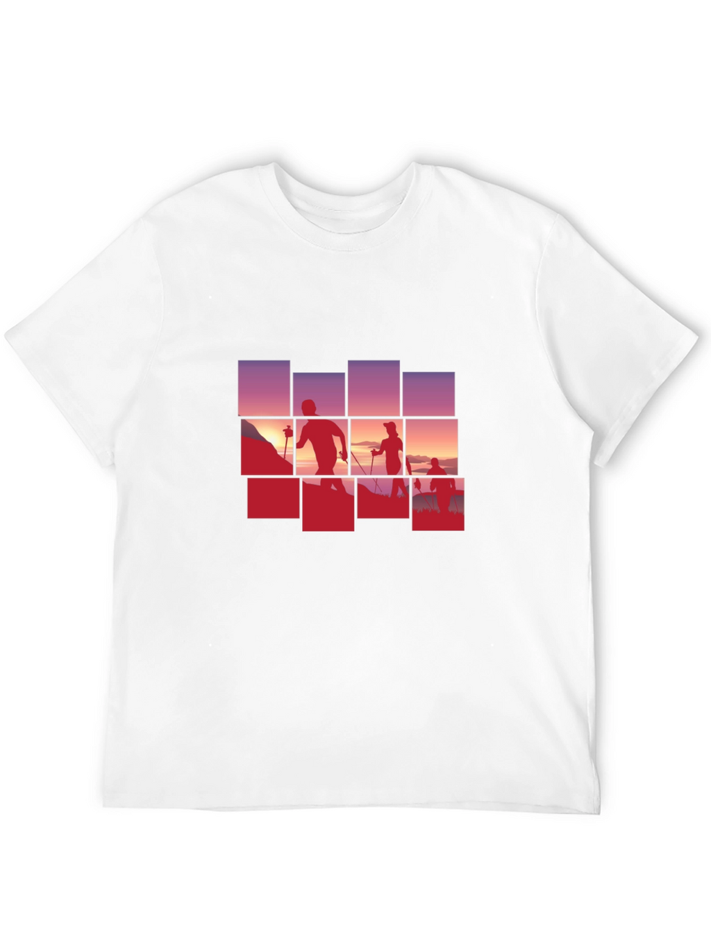 Silhouette Hiking Graphic Tee
