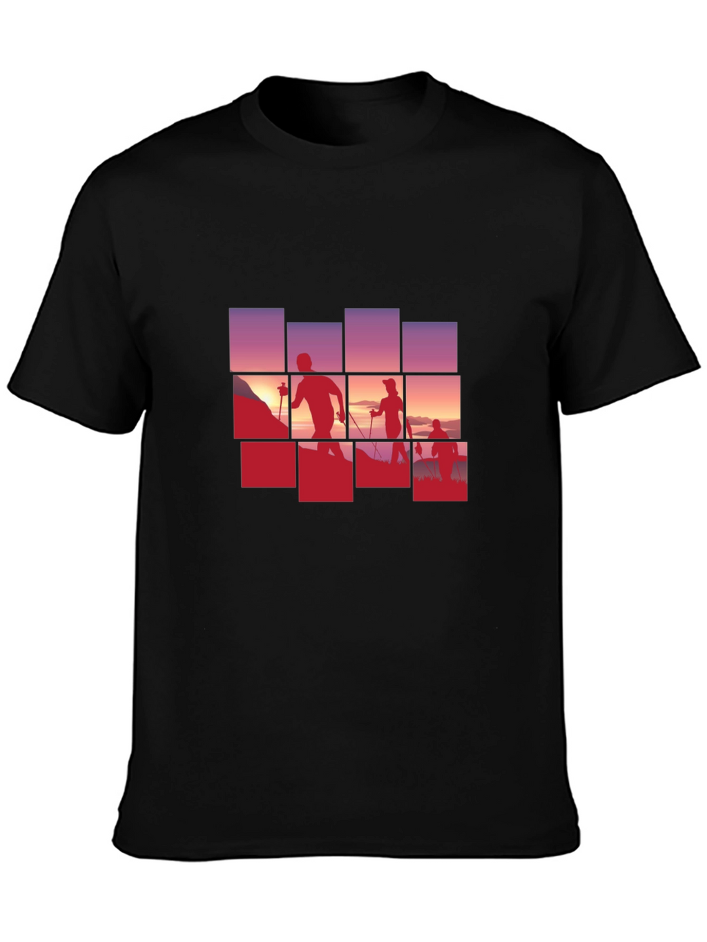 Silhouette Hiking Graphic Tee