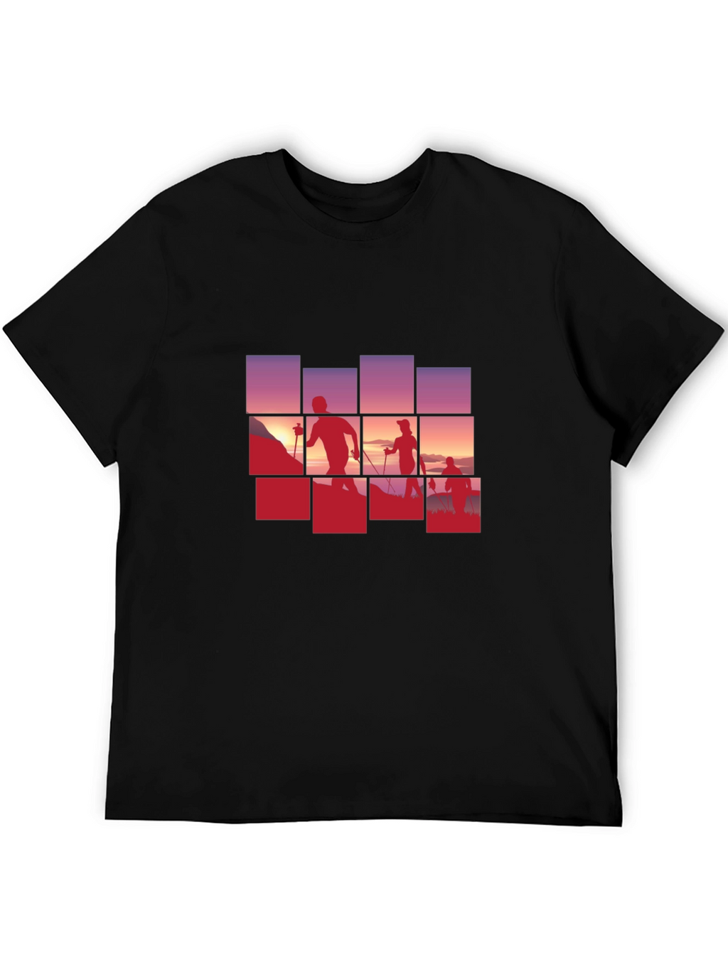 Silhouette Hiking Graphic Tee