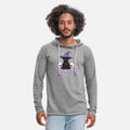 Whimsical Black Cat Wizard Design