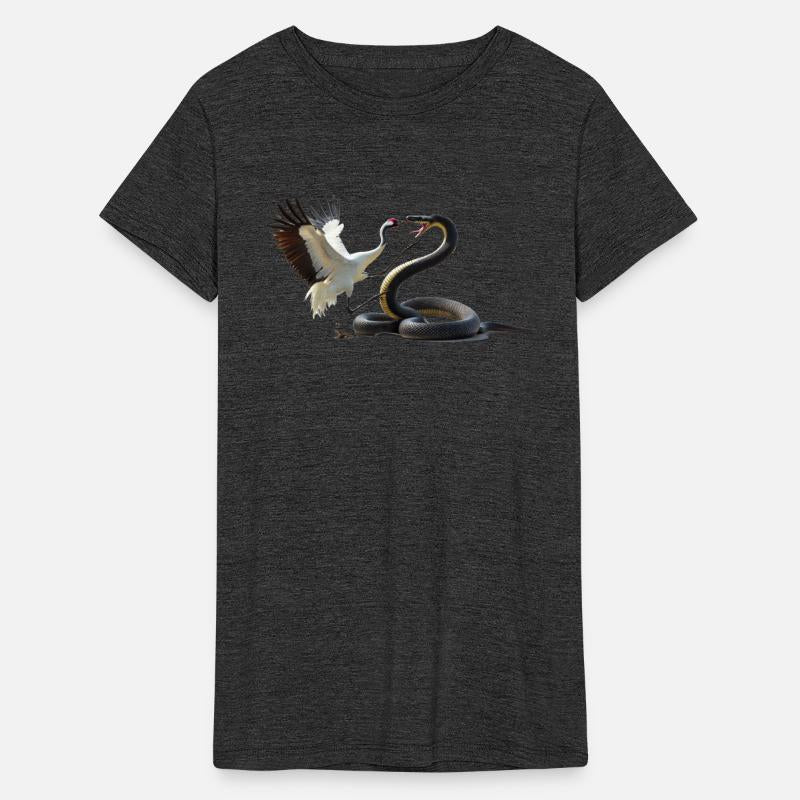 White Crane vs Snake the mystical Tai Chi Yin Yang