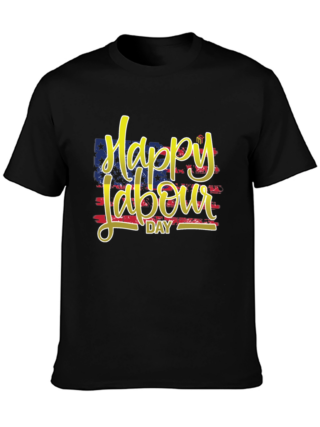 Happy Labour Day T-Shirt: Patriotic Design
