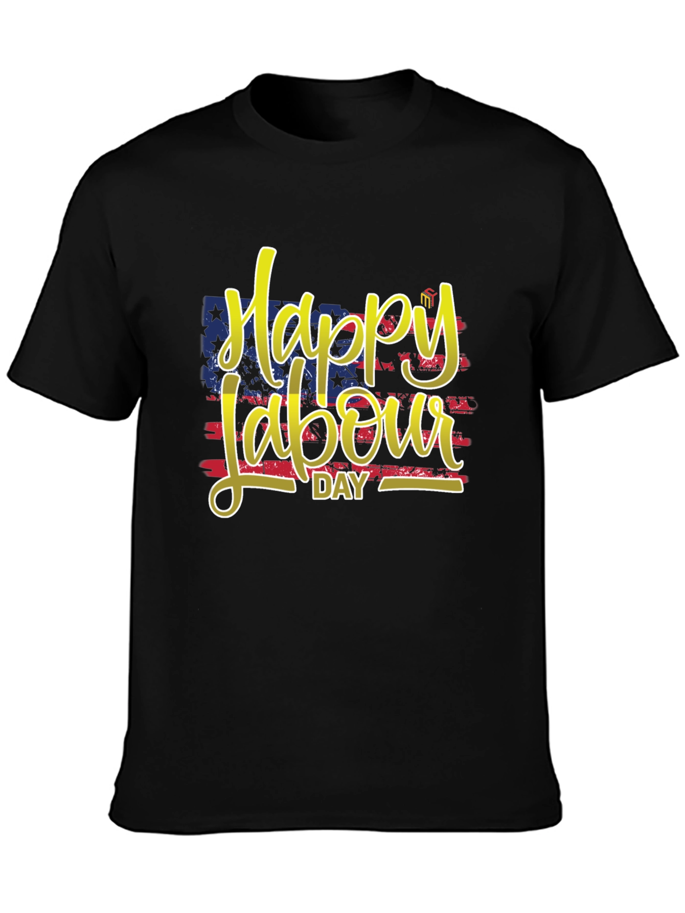 Happy Labour Day T-Shirt: Patriotic Design