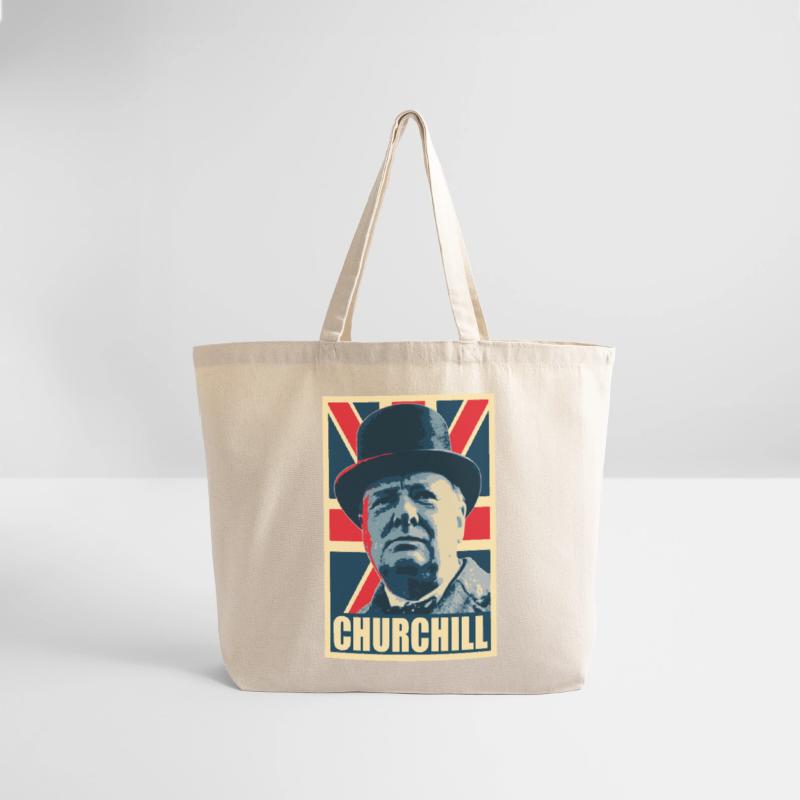 Winston Churhill Union Jack Propaganda Pop Art