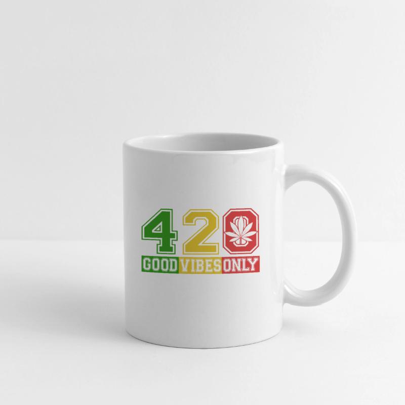 Witty 420 GoodVibes Herb Weed Marijuana Design