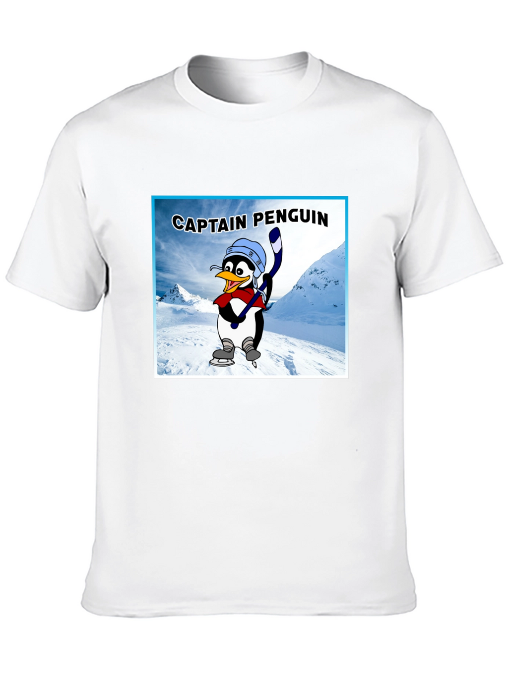 Captain Penguin Graphic T-Shirt