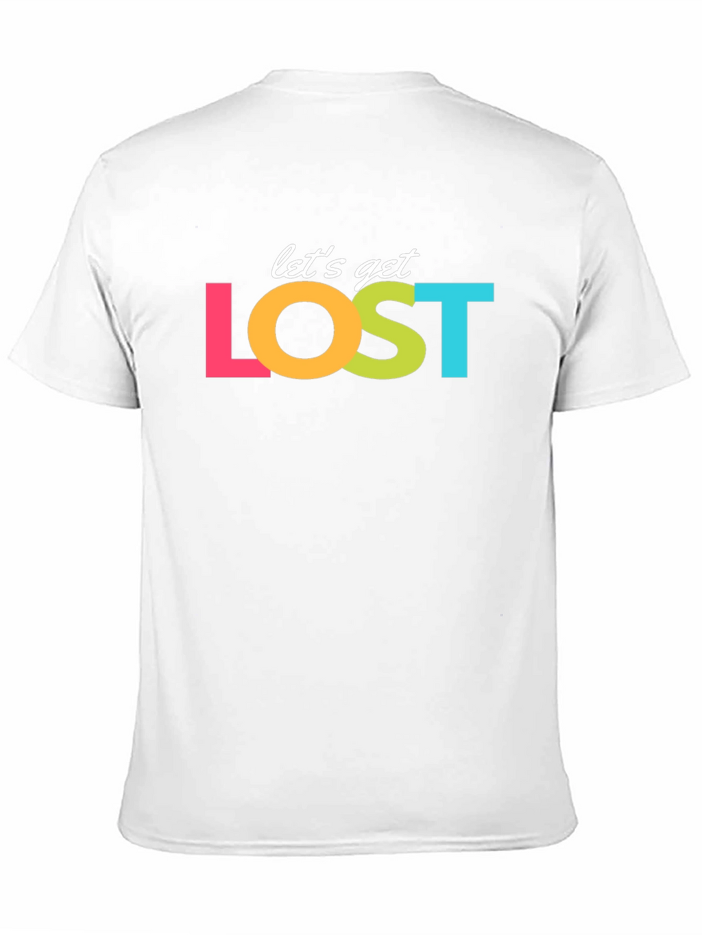 Lets Get Lost Graphic Tee - Adventure Ready