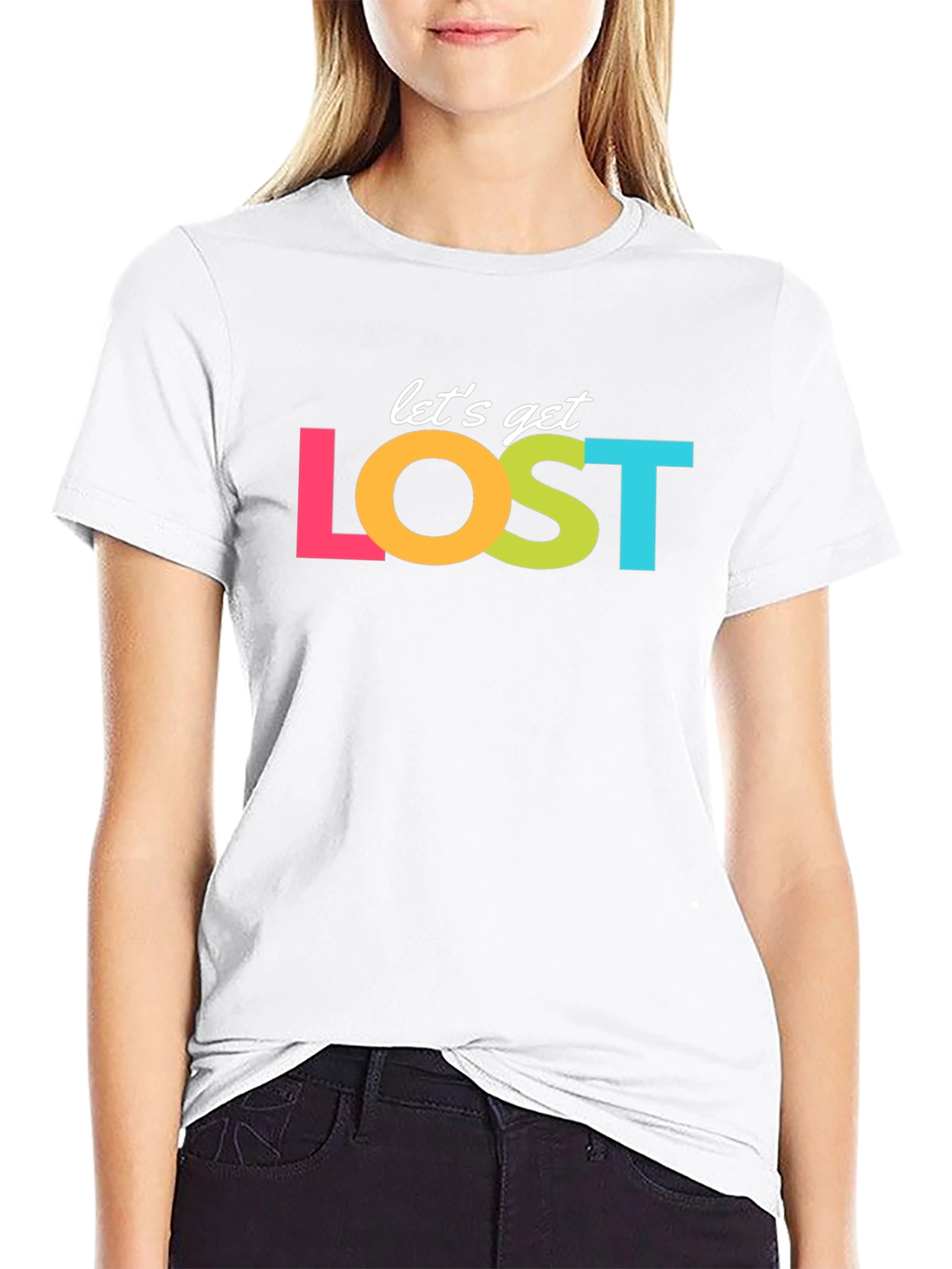 Lets Get Lost Graphic Tee - Adventure Ready