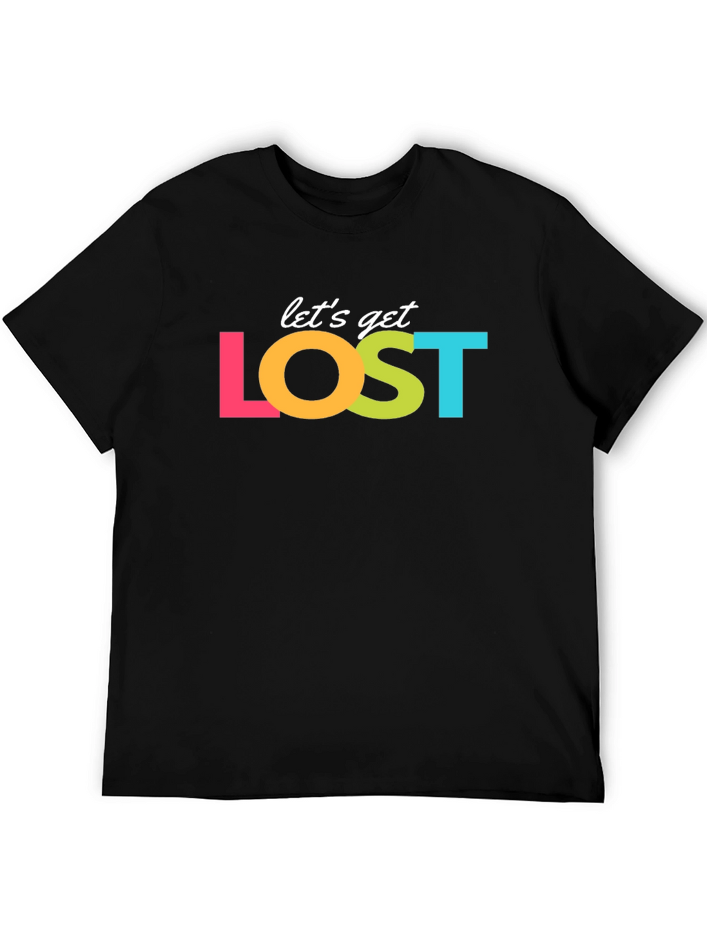 Lets Get Lost Graphic Tee - Adventure Ready