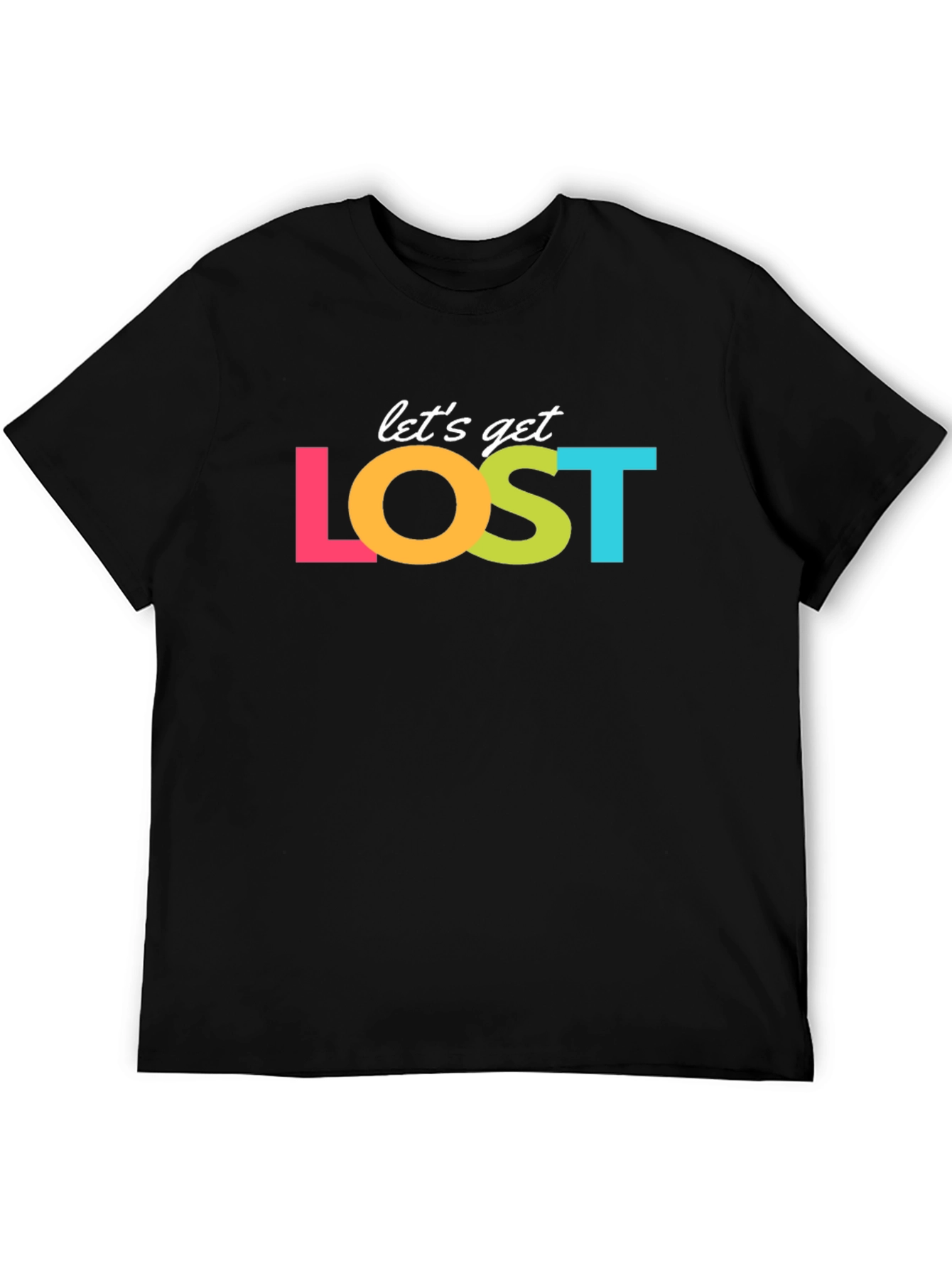 Lets Get Lost Graphic Tee - Adventure Ready
