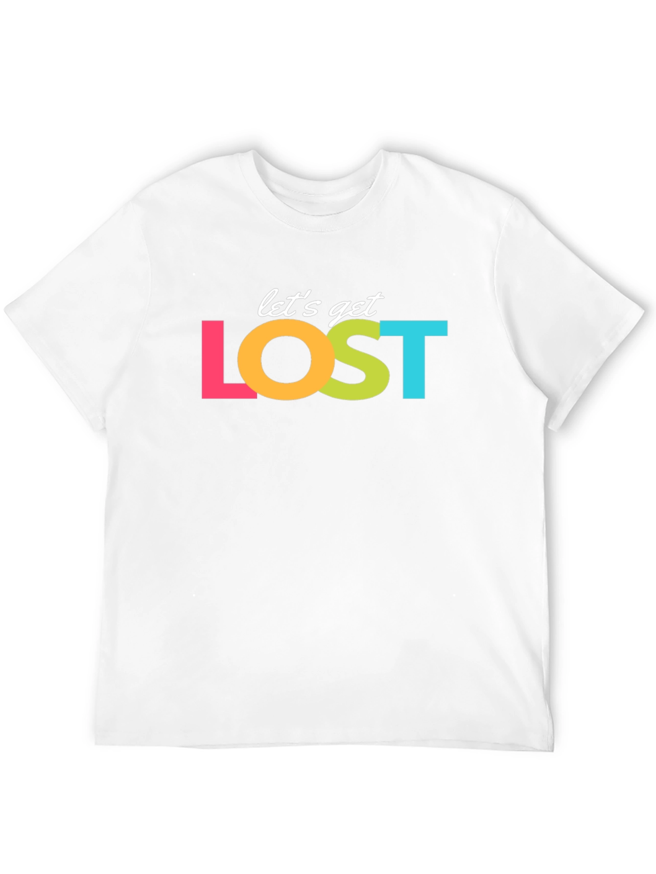 Lets Get Lost Graphic Tee - Adventure Ready