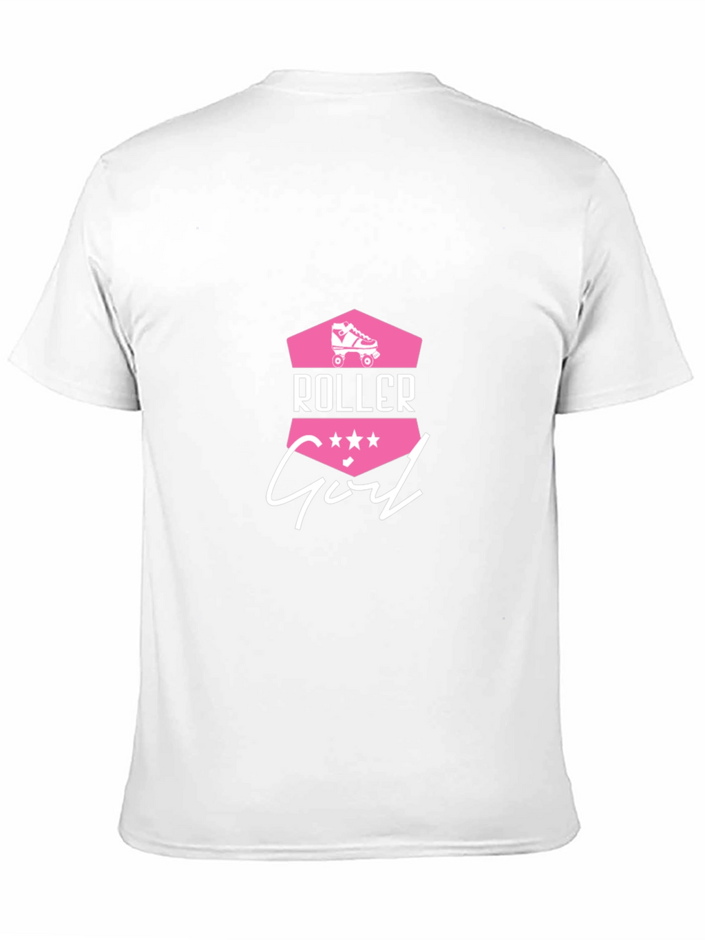 Roller Girl Graphic Tee - Black Cotton T-Shirt