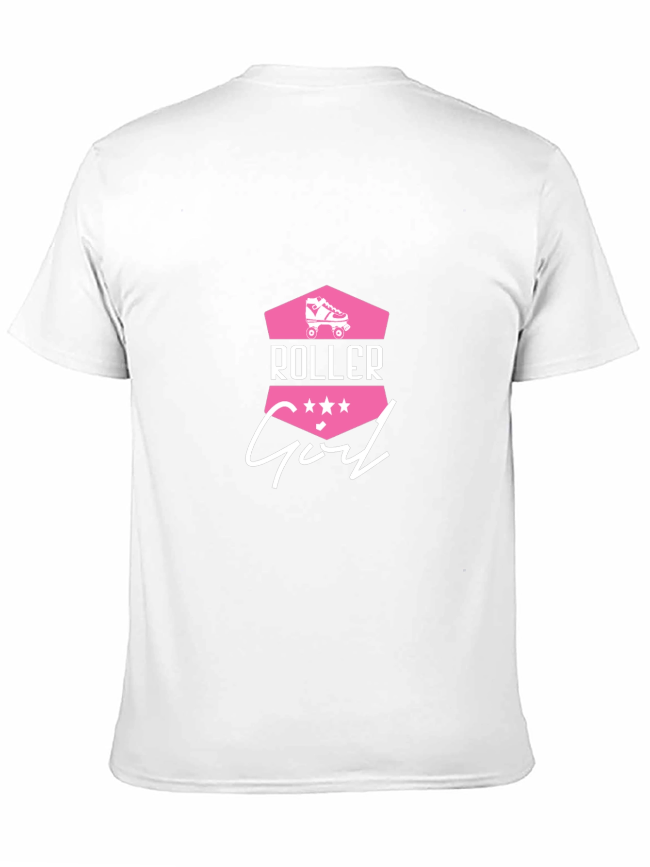 Roller Girl Graphic Tee - Black Cotton T-Shirt