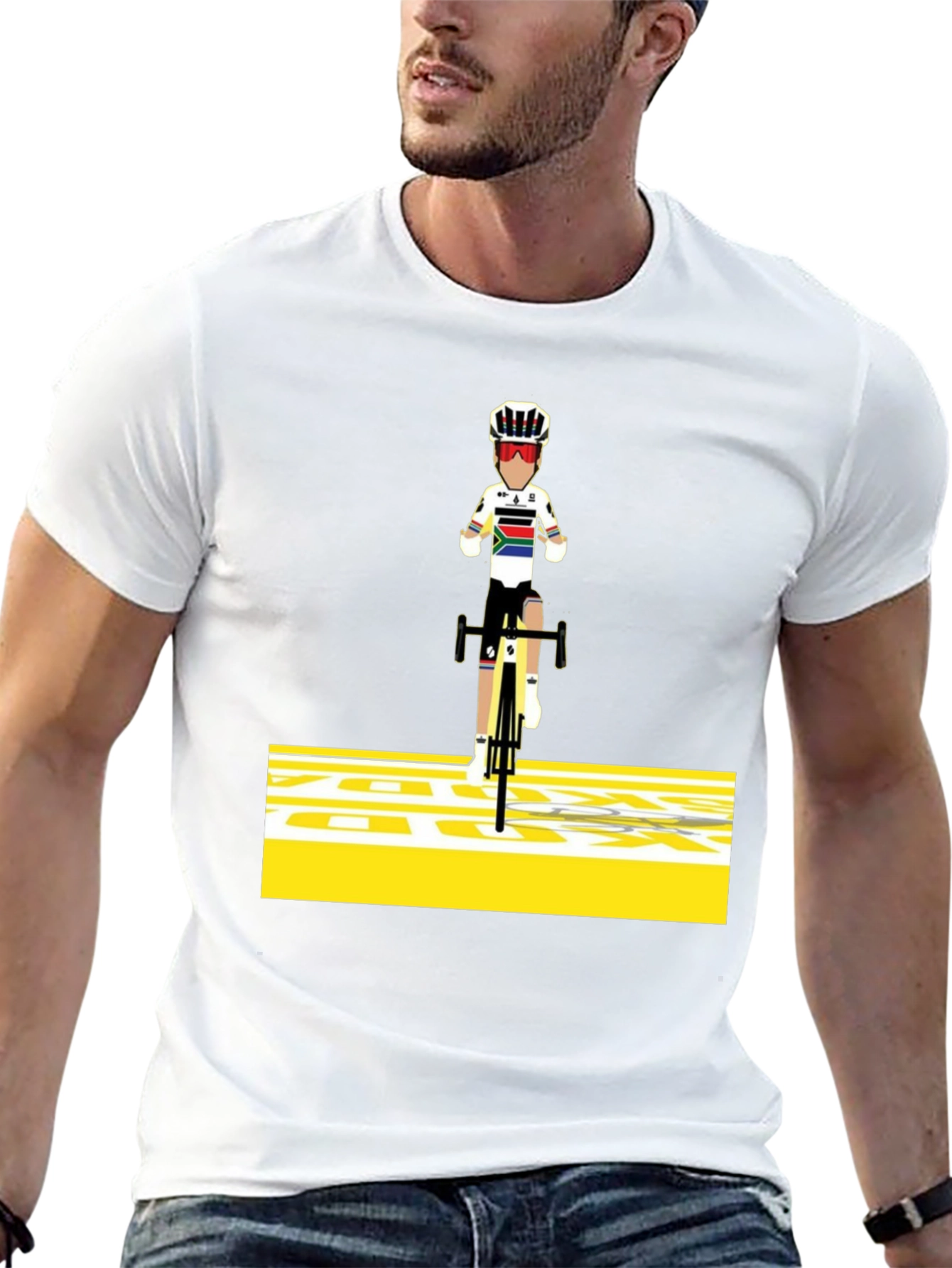 Cycling Champion Graphic Tee - Black