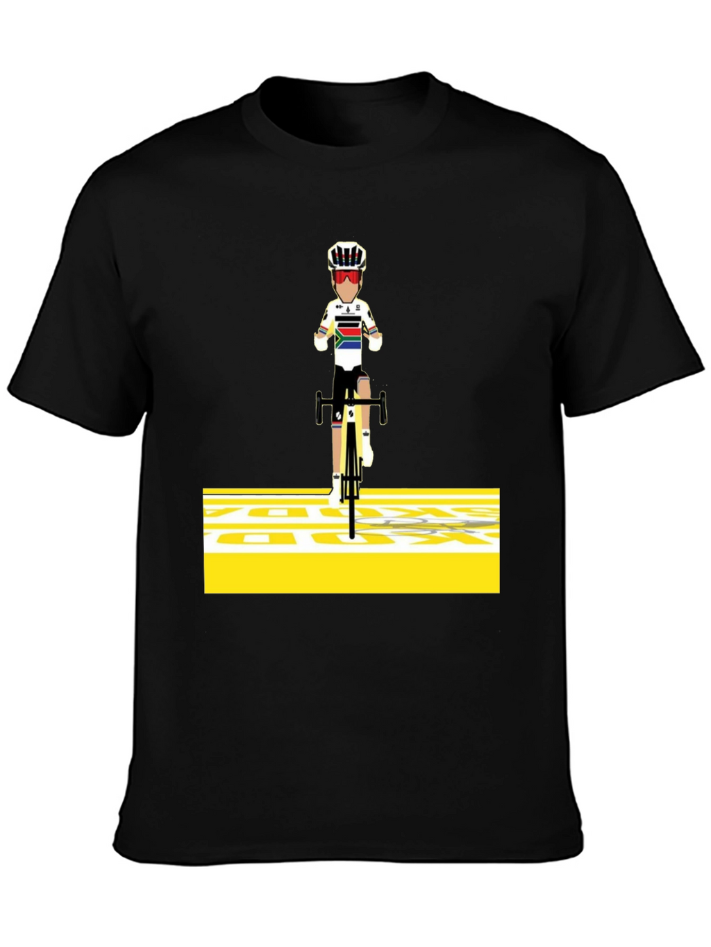 Cycling Champion Graphic Tee - Black