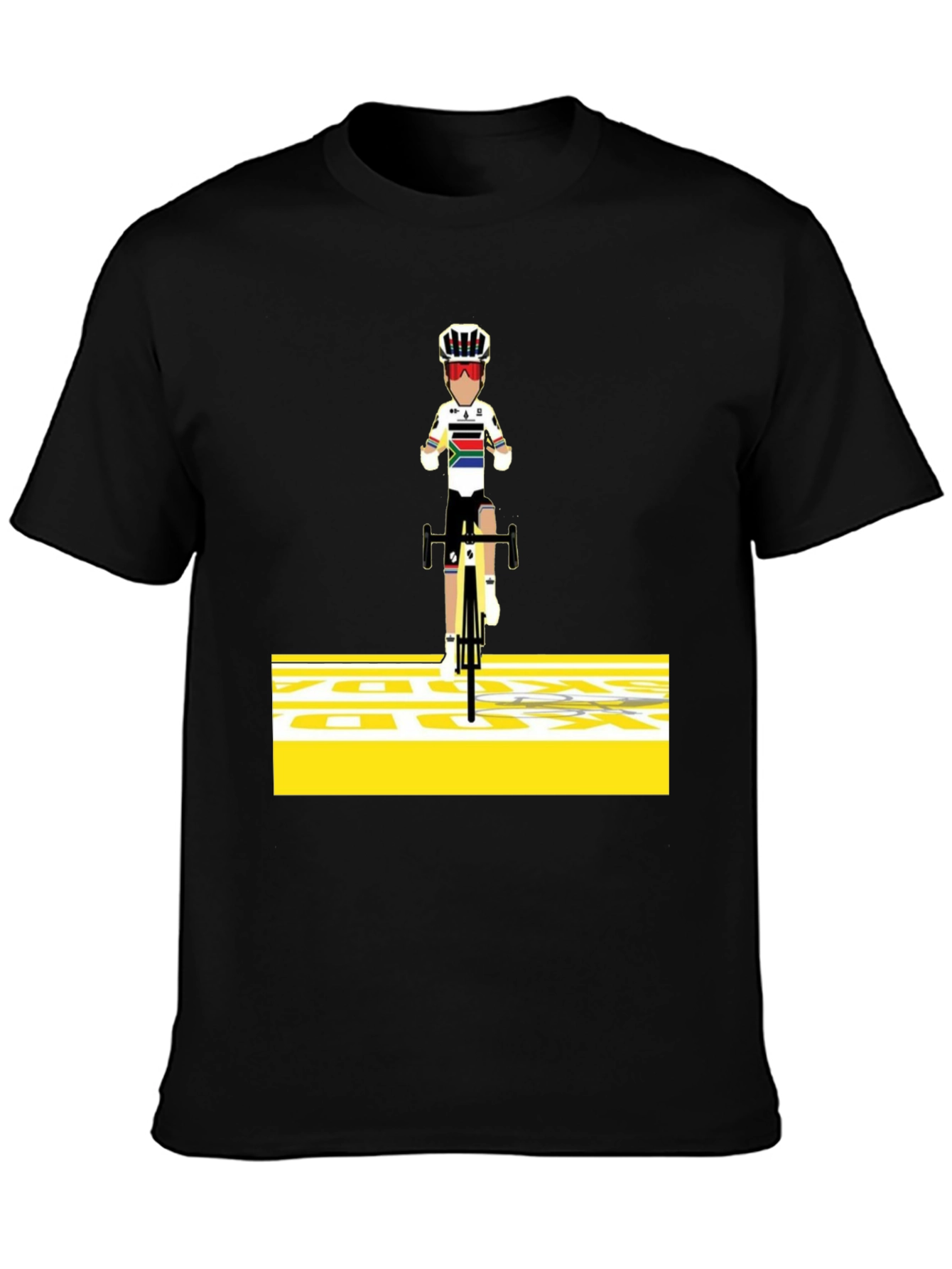 Cycling Champion Graphic Tee - Black
