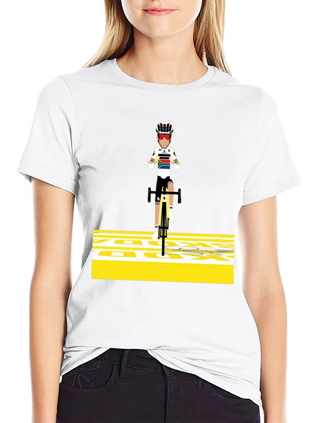 Cycling Champion Graphic Tee - Black