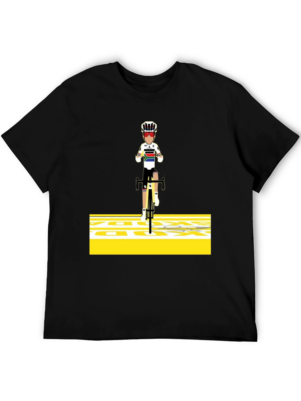 Cycling Champion Graphic Tee - Black