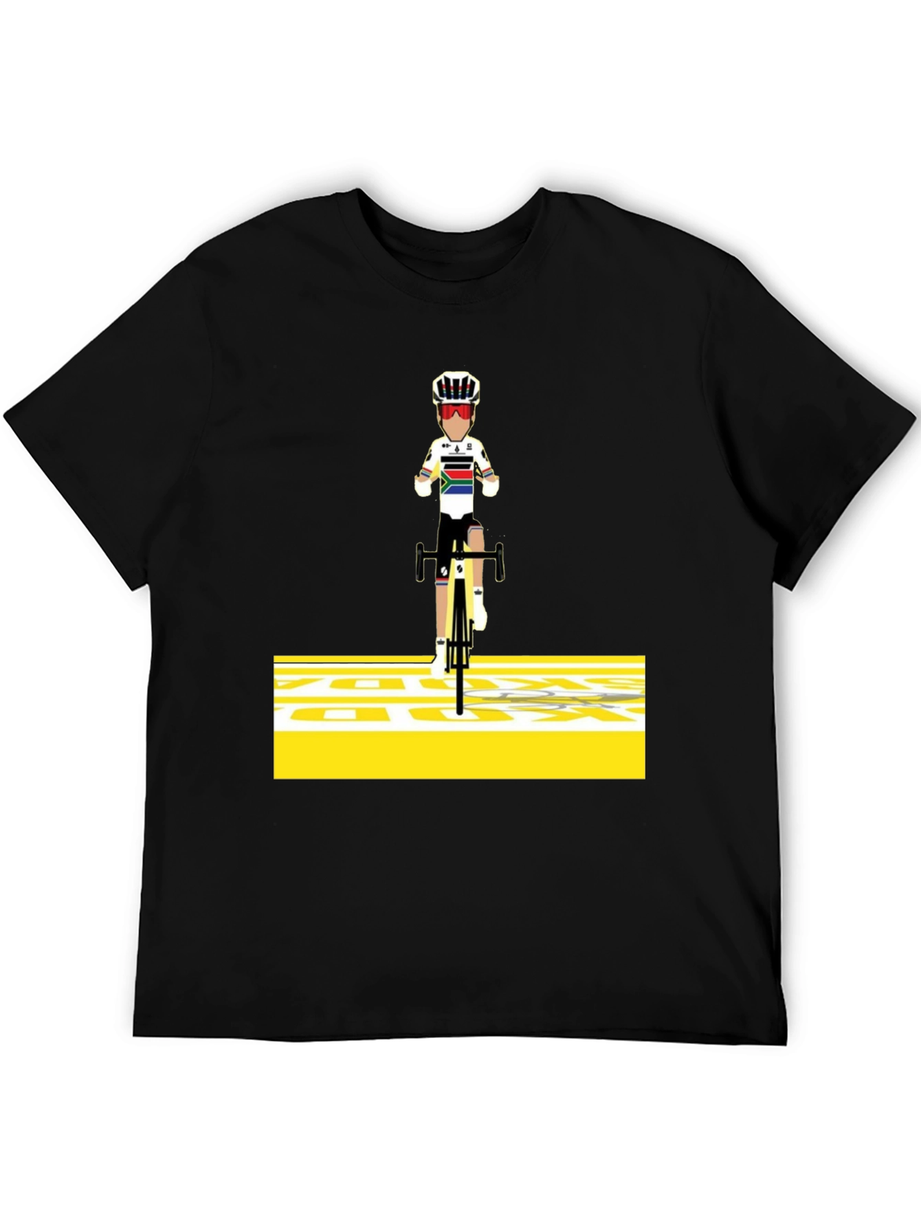 Cycling Champion Graphic Tee - Black