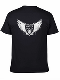 Water Polo Shield Graphic T-Shirt - Black
