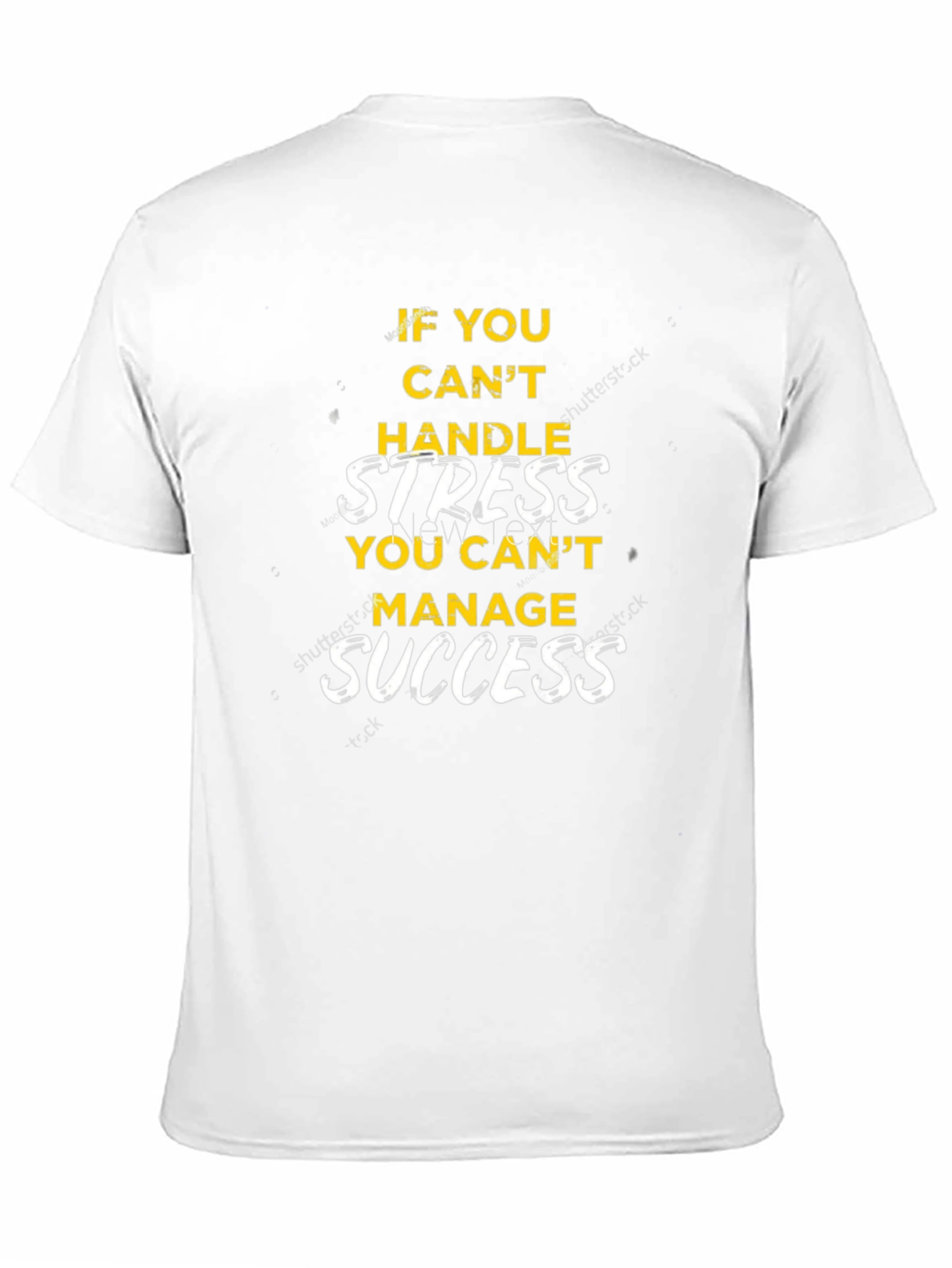 Motivational Graphic T-Shirt - Handle Stress Manage Success
