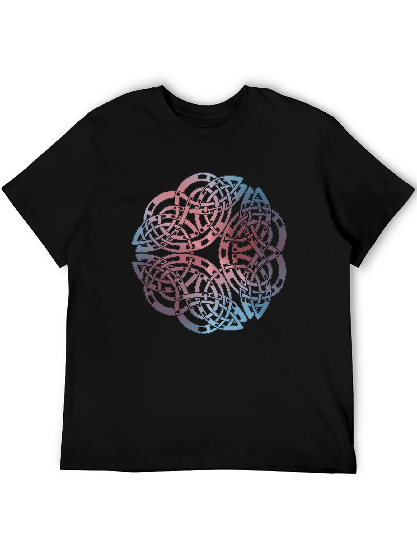 Celtic Knot Graphic Tee - Black T-Shirt