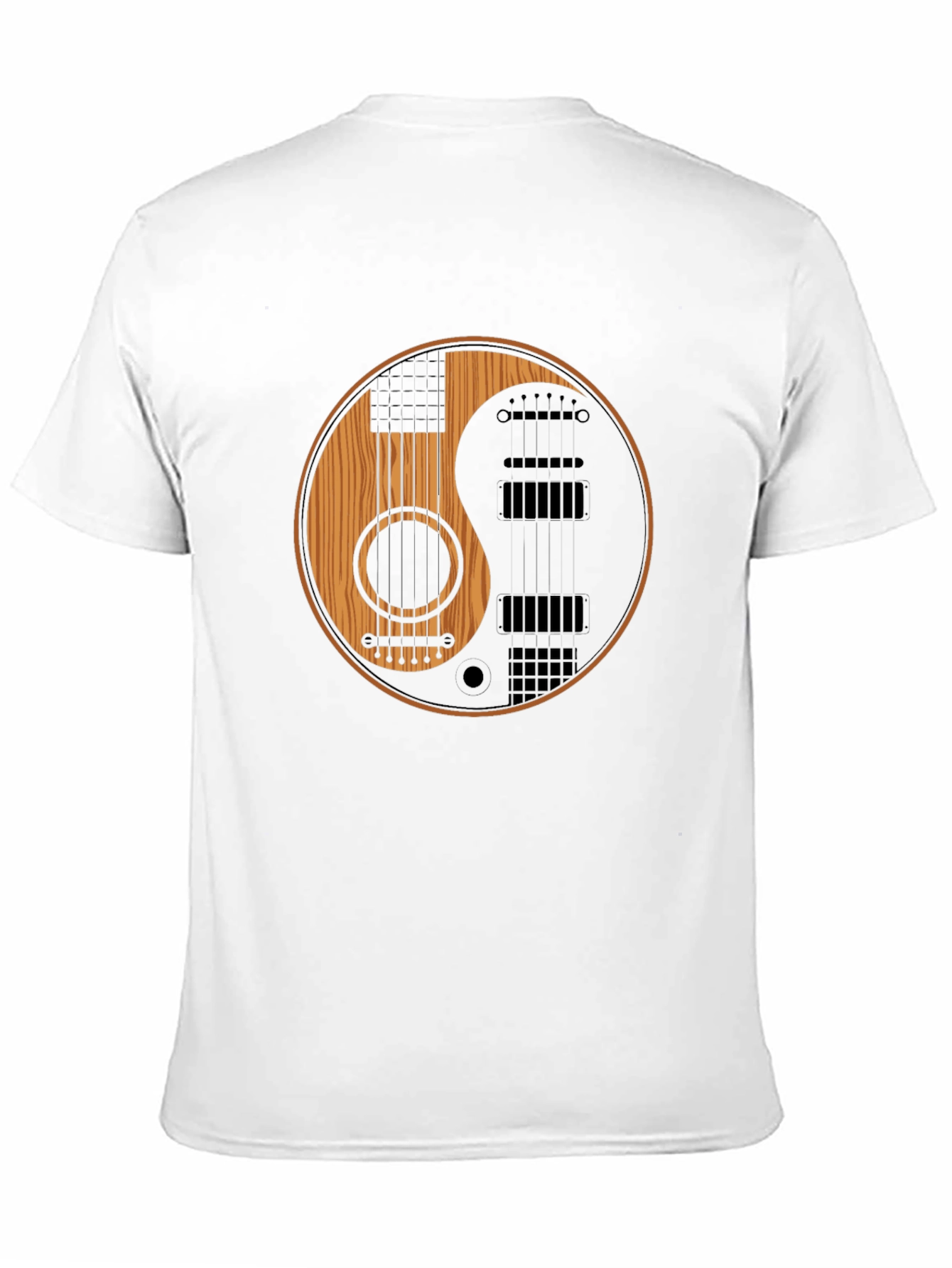 Yin Yang Guitar T-Shirt