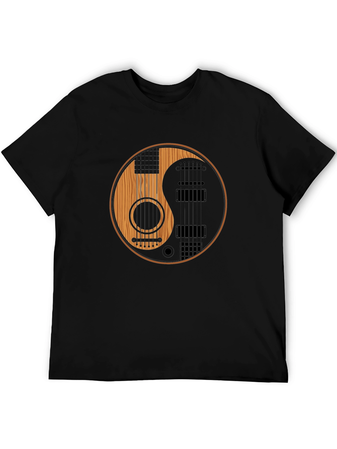 Yin Yang Guitar T-Shirt