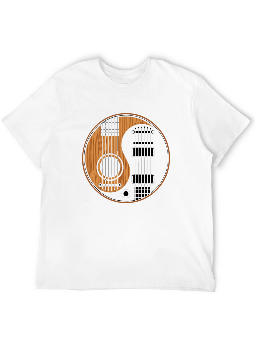 Yin Yang Guitar T-Shirt